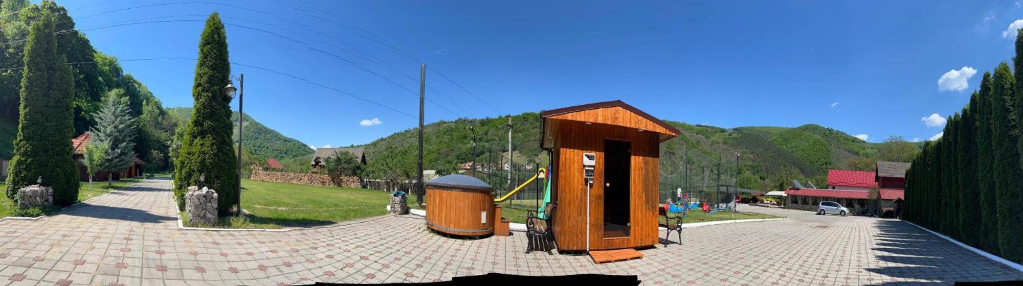 ホテル Podul Cetatii Sebesel エクステリア 写真